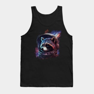 space raccoon Tank Top